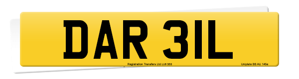 Registration number DAR 31L